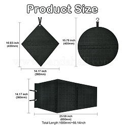3Pcs 3 Styles Wall Mounted Brooch Jewelry Display Rolls&nbsp;ODIS-CJ0001-03