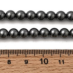 Non-magnetic Synthetic Hematite Beads Strands&nbsp;G-E133-4C