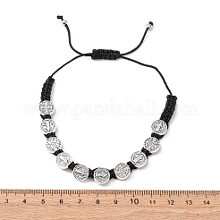 Nylon Rope Braided Bracelet for Women&nbsp;BJEW-Z156-03AS-02
