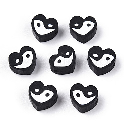 Handmade Polymer Clay Beads&nbsp;CLAY-T019-18B
