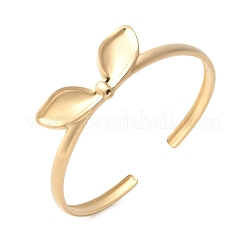 304 Stainless Steel Cuff Bangles for Women&nbsp;BJEW-U032-06G