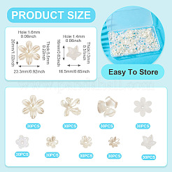 270Pcs 9 Styles Acrylic Imitation Pearl Beads&nbsp;OACR-TA0004-01