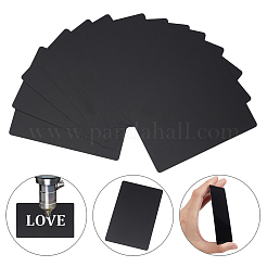 100 Sheets 2 Colors Aluminium Blank Name Cards&nbsp;DIY-WR0003-56