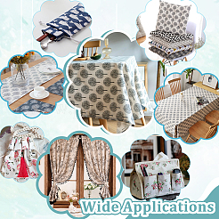 Cotton Linen Fabric&nbsp;DIY-WH0591-282A