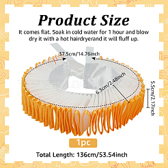 Detachable Polyester Children's Ruffle Collars&nbsp;DIY-WH0671-362B