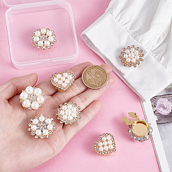 8Pcs 4 Style Alloy Cufflinks&nbsp;HJEW-PH02131