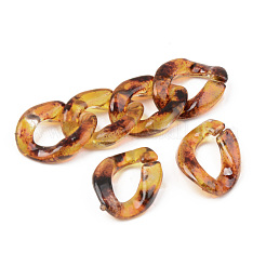 Transparent Acrylic Linking Rings&nbsp;X-OACR-S038-005A-C06