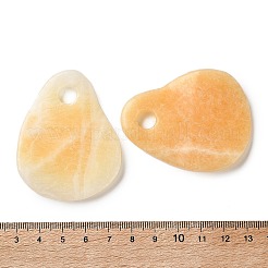 Natural Yellow Jade Big Pendants&nbsp;G-H338-01