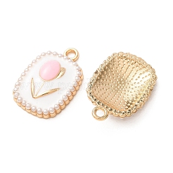 Alloy Enamel Pendants&nbsp;AL-CBA3036-03G
