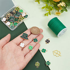 DIY Saint Patrick's Day Bracelet Making Kit&nbsp;DIY-PH0020-77