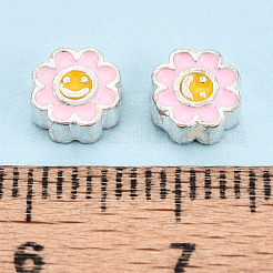 925 Sterling Silver Enamel Beads&nbsp;STER-T008-36D