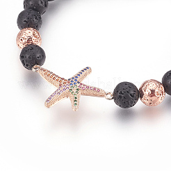 Stretch Bracelets&nbsp;BJEW-G601-14RG