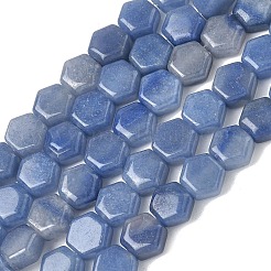 Natural Blue Aventurine(Dyed & Heated) Beads Strands&nbsp;G-G463-A03-8x9mm