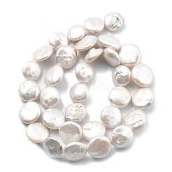 Natural Baroque Keshi Pearl Beads Strands&nbsp;PEAR-B004-16D-02A