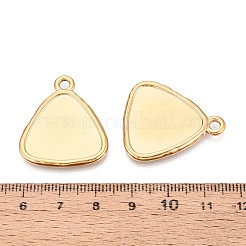 304 Stainless Steel Pendant Cabochon Settings&nbsp;STAS-N108-68G