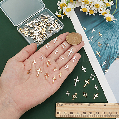 108Pcs 18 Styles Brass Pendants&nbsp;KK-WR0001-25