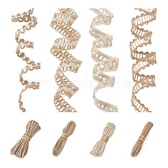 4 Bundles 4 Styles 
Natural Jute Cord&nbsp;OCOR-MP0001-03