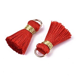 Handmade Polycotton(Polyester Cotton) Tassel Decorations&nbsp;FIND-R092-M