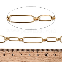 304 Stainless Steel Oval Link Chains&nbsp;CHS-K018-39G