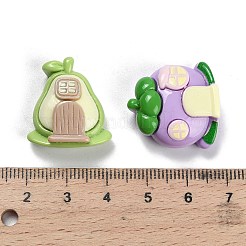 Fruit Opaque Resin Decoden Cabochons&nbsp;RESI-I338-04