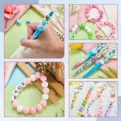 30Pcs Silicone Beads&nbsp;SIL-SZ0003-77Y