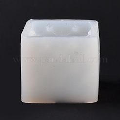 Rhombus-shaped Cube Candle Food Grade Silicone Molds&nbsp;DIY-D071-12