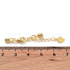 925 Sterling Silver Curb Chain Extender&nbsp;STER-G039-03D-G