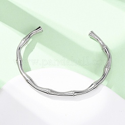 304 Stainless Steel Cuff Bangles&nbsp;BJEW-B150-01P
