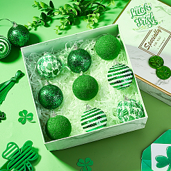 Saint Patrick's Day Theme Foam Ball Pendant Decorations&nbsp;AJEW-WH0317-93B