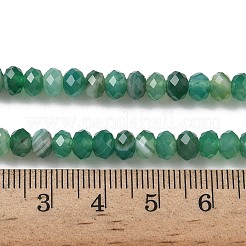 Natural Banded Agate Beads Strands&nbsp;G-D344-A34-05