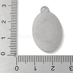 304 Stainless Steel Pendants&nbsp;STAS-L277-03C-P