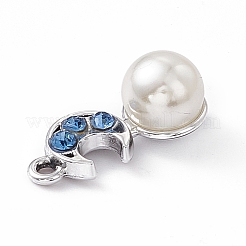 Alloy Rhinestone Pendants&nbsp;PALLOY-P287-18P-02