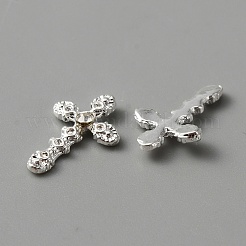 Alloy Rhinestone Cabochons&nbsp;MRMJ-WH0070-63S