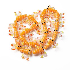 Autumn Theme Handmade Lampwork Beads Strands&nbsp;LAMP-T017-10