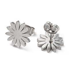 Non-Tarnish 304 Stainless Steel Stud Earrings&nbsp;EJEW-B022-07P