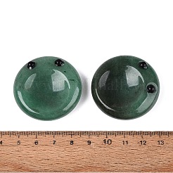 Natural Green Aventurine Thumb Worry Stone&nbsp;G-Q602-12C