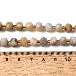 Natural Crazy Agate Beads Strands&nbsp;G-D105-B03