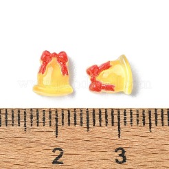 Yellow Christmas Series Resin Cabochons&nbsp;CRES-Q006-02A