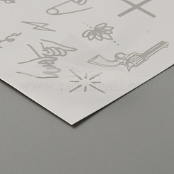 Cool Sexy Body Art Removable Temporary Tattoos Paper Stickers&nbsp;DIY-WH0387-60D
