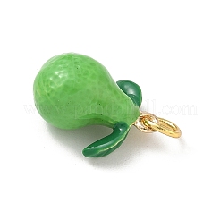 Brass Enamel Pendants&nbsp;KK-H523-01E-G01