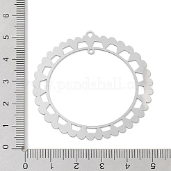 Non-Tarnish 304 Stainless Steel Connector Charms&nbsp;STAS-K257-32P