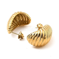 304 Stainless Steel Stud Earrings for Women&nbsp;EJEW-G358-05G