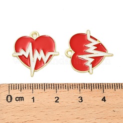 Alloy Enamel Pendants&nbsp;ENAM-G229-01G-03