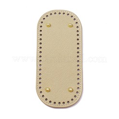 Imitation Leather Knitting Crochet Bags Bottom&nbsp;FIND-WH0049-93A