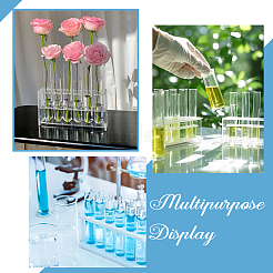 6Pcs Transparent Glass Test Tubes&nbsp;CON-OC0001-80