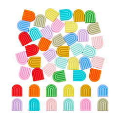 36Pcs 12 Colors Silicone Beads&nbsp;SIL-DC0001-26