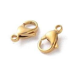 304 Stainless Steel Lobster Claw Clasps&nbsp;X-STAS-V007-01D-G