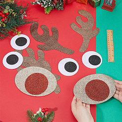 2 Sets Christmas Party Non-woven Fabrics Decorations&nbsp;DIY-GF0011-77A