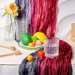 Gradient Polyester Tablecloth&nbsp;DIY-TAC0020-53B