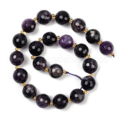 Natural Amethyst Beads Strands&nbsp;G-C249-A04-16mm